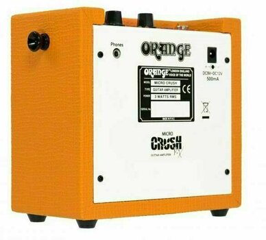 Amplificador combo pequeno Orange Micro Crush - 4