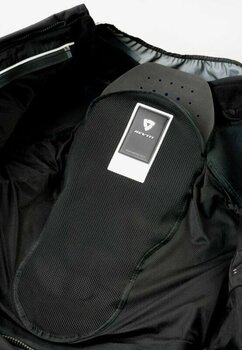 Leather Jacket Rev'it! Jacket Matador Black/White 46 Leather Jacket - 5