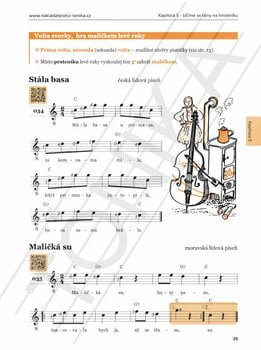Partitura para guitarras e baixos Vítek Zámečník Kytarová škola pro začátečníky Livro de música - 3