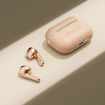 Intra-auriculares true wireless Happy Plugs Hope Rose Gold - 4