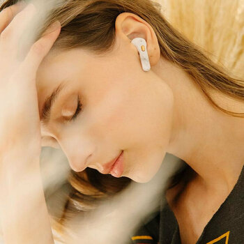 True Wireless In-ear Happy Plugs Hope White Marble - 7