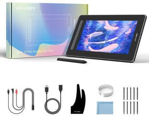 Graphic Tablet XPPen Artist 12 (2nd Gen) + X3 Graphic Tablet - 2