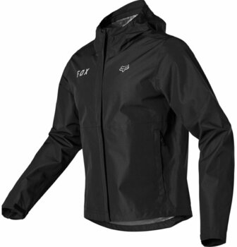 Motorcycle Rain Jacket FOX Legion Packable Jacket Black M Motorcycle Rain Jacket - 2