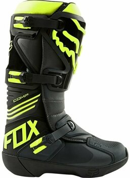 Motorradstiefel FOX Comp Boot Black/Yellow 42,5 Motorradstiefel - 2