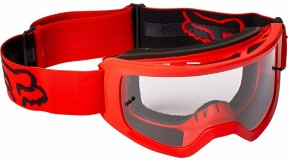 Lunettes de moto FOX Main Stray Fluo Red Lunettes de moto - 2