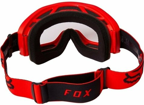 Lunettes de moto FOX Main Stray Fluo Red Lunettes de moto - 3