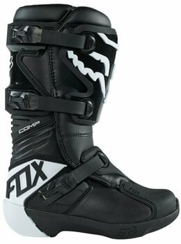 Botas de moto FOX Youth Comp Boot Buckle Black 40 Botas de moto - 2