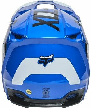 Helm FOX Youth V1 Lux Helmet Blue YL Helm - 3