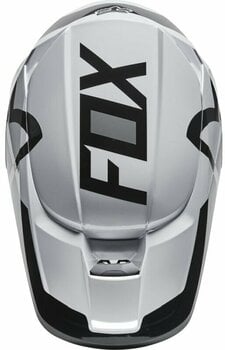 Přilba FOX Youth V1 Lux Helmet Black/White YL Přilba - 2