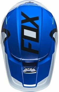 Helm FOX Youth V1 Lux Helmet Blue YM Helm - 2