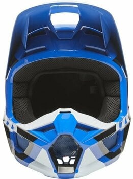 Helm FOX Youth V1 Lux Helmet Blue YM Helm - 4