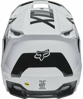 Helm FOX Youth V1 Lux Helmet Black/White YM Helm - 3