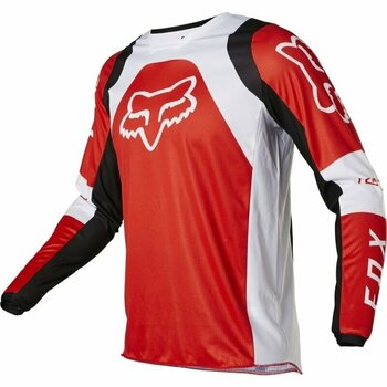 Camiseta Motocross FOX 180 Lux Jersey Fluo Red M Camiseta Motocross - 2