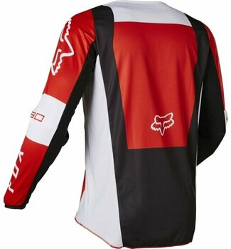 Tricou MX FOX 180 Lux Jersey Fluo Red M Tricou MX - 3