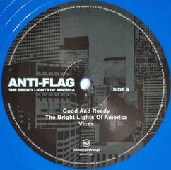 LP Anti-Flag - Bright Lights of America (Blue Vinyl) (2 LP) - 1