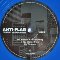 LP Anti-Flag - Bright Lights of America (Blue Vinyl) (2 LP) - 2