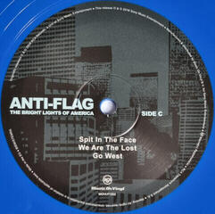 LP Anti-Flag - Bright Lights of America (Blue Vinyl) (2 LP) - 3