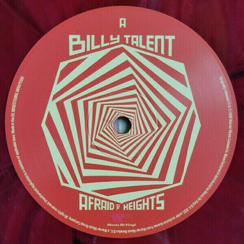 Vinyl Record Billy Talent Afraid Of Heights (2 LP) - 2