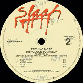 Vinylplade Faith No More - Introduce Yourself (LP) - 3