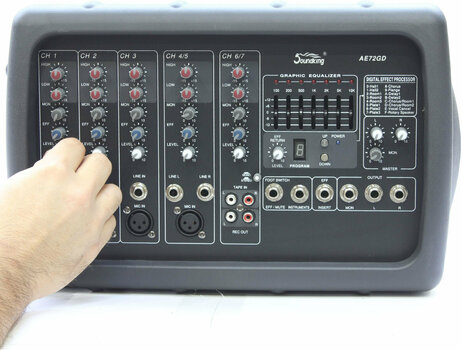 Power Mixer Soundking AE 72 GD - 5
