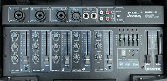 Bärbart PA-system Soundking ZH 0402 E 10 P Bärbart PA-system - 16