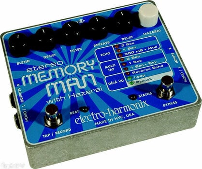 Kitaraefekti Electro Harmonix Stereo Memory Man With Hazarai - 3