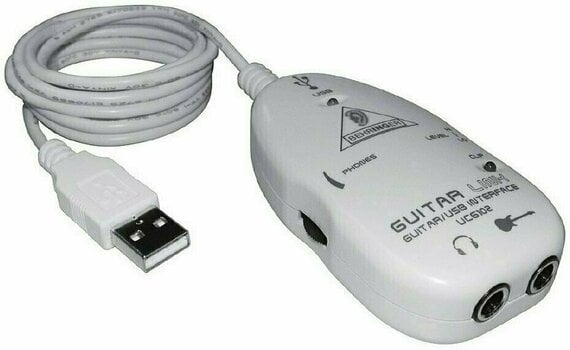 USB audio převodník - zvuková karta Behringer UCG 102 GUITAR LINK - 3
