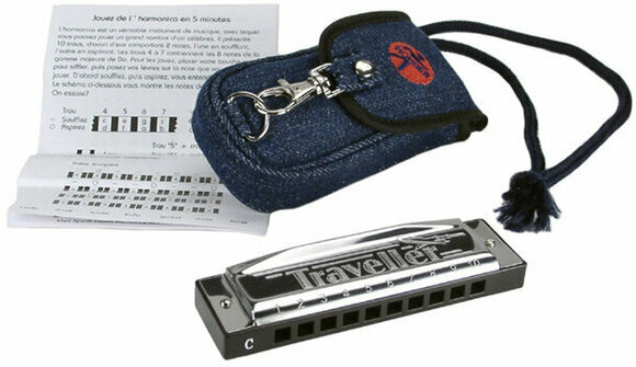 Diatonic harmonica Hohner Traveller Set - 2