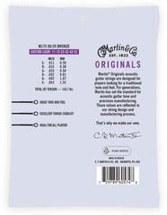 Guitar strings Martin M175 Originals Custom Guitar strings - 1