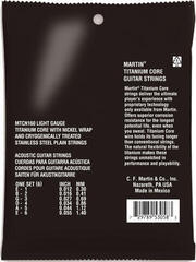 Guitar strings Martin MTCN160 Titanium Core Guitar strings - 1