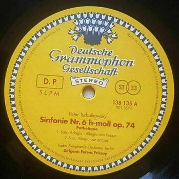 Vinyl Record Tchaikovsky - Symphony No 6 Pathetique (LP) - 2