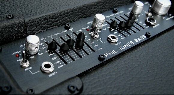 Amplificador combo pequeno para baixo Phil Jones Bass BG-400-BK - 3