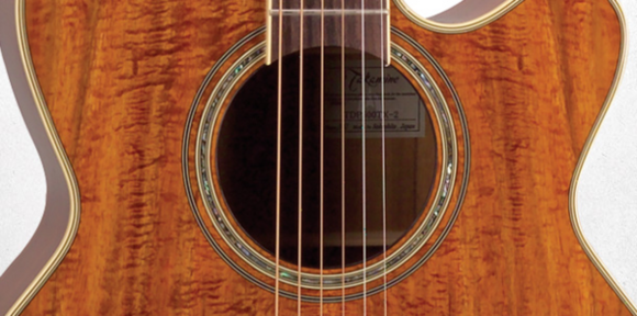 Jumbo elektro-akoestische gitaar Takamine EF508KC Natural - 8