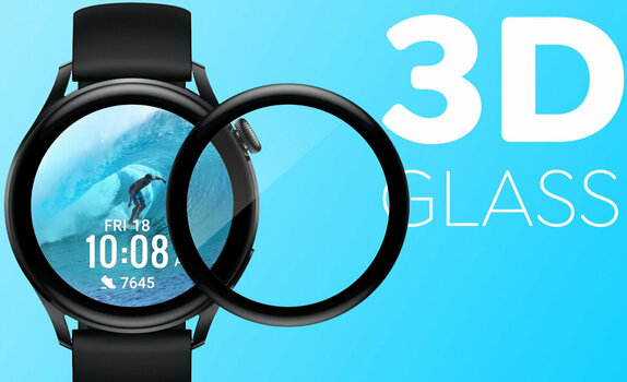 Skærmbeskytter Tempered Glass Protector for Huawei Watch 3 - 2