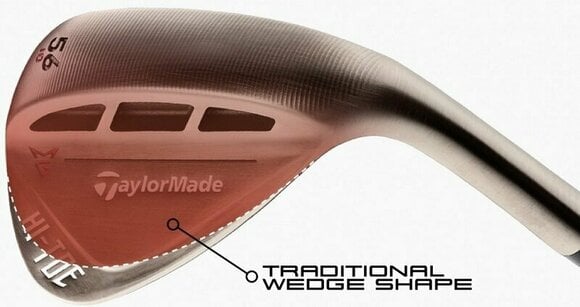 Golfschläger - Wedge TaylorMade Hi-Toe Raw Single Bend Wedge 58-10 LH - 7