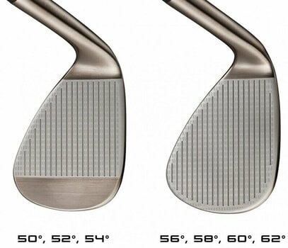 Golf palica - wedge TaylorMade Hi-Toe Raw Single Bend Wedge 58-10 LH - 8