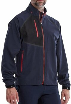 Waterproof Jacket Footjoy HydroTour Navy/Black L Waterproof Jacket - 3