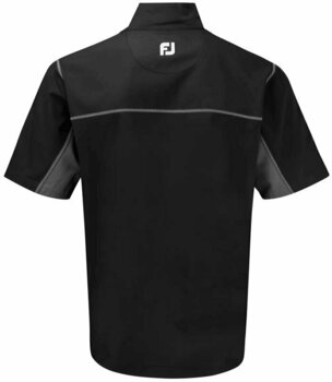 Veste Footjoy Half Zip S/S Black Grey M Veste - 2