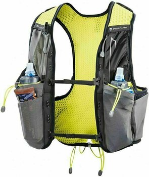 Běžecký batoh Ferrino X-Rush Vest Grey/Yellow L Běžecký batoh - 3