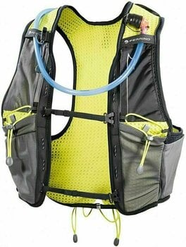Running backpack Ferrino X-Rush Vest Grey/Yellow S Running backpack - 4