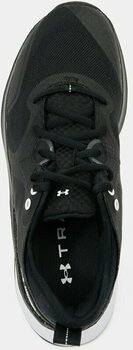 Fitness Shoes Under Armour Women's UA HOVR Omnia Training Shoes Black/Black/White 5 Fitness Shoes - 6