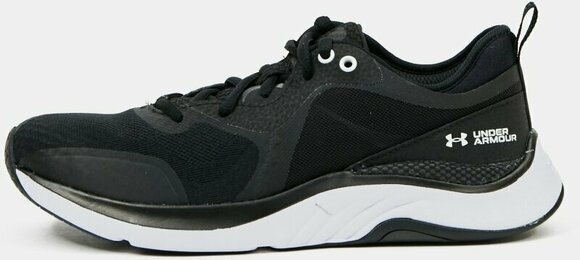 Фитнес обувки Under Armour Women's UA HOVR Omnia Training Shoes Black/Black/White 5,5 Фитнес обувки - 2