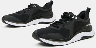 Calçado de fitness Under Armour Women's UA HOVR Omnia Training Shoes Black/Black/White - 6