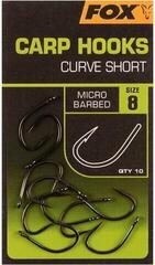 Fishing Hook Fox Carp Hooks Curve Shank Short - 1