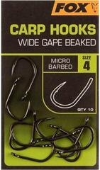 Trnki Fox Carp Hooks Wide Gape # 8 Black Trnki - 1