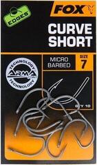 Trnki Fox Edges Curve Shank Short Hook # 2 Silver Trnki - 1