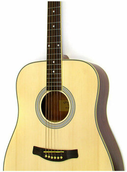 Guitarra dreadnought Pasadena AG 1 Natural - 3