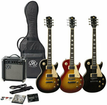 Elektromos gitár SX EG2K Black - 2