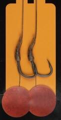 Cârlig Fox Edges Wide Gape Rig Camotex Semi Stiff - 1