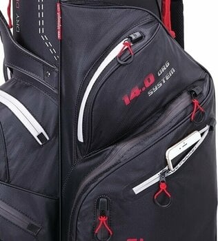 Cart Bag Big Max Dri Lite Silencio 2 Black Cart Bag - 6